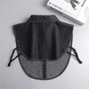 Adjustable Straps Denim Fake Collar Korean Style Turtleneck Fake Collar Detachable Collar  Student