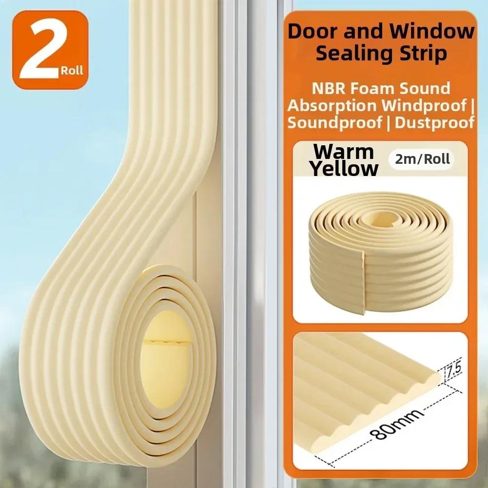 7.5mm Thickness Self-adhesive Foam Closed-cell Foam Easy Installation Noise Absorption Easy Installation Sealing Tape