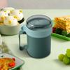 Soup Mug With Lid 500ml Wide Mouth Cereal Bowls With Foldable Spoon Soup Containers With Lids For Lunch For School Office