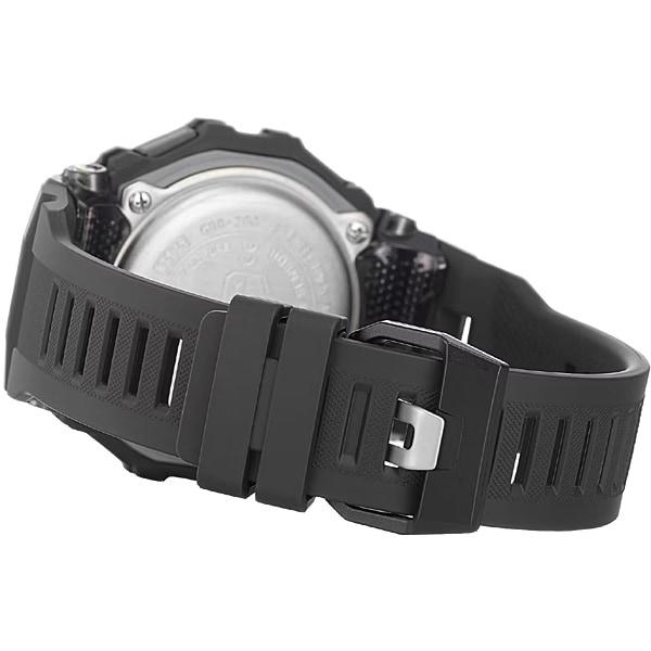 CASIO Men's G-SHOCK GBD-200-1JF [G-SHOCK 20 atm waterproof G-SQUAD] Square Watch Black Resin