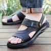 Sandals Men's New Summer Breathable Beach Shoes Wear Cool Slippers Casual Breathable Dad Shoes