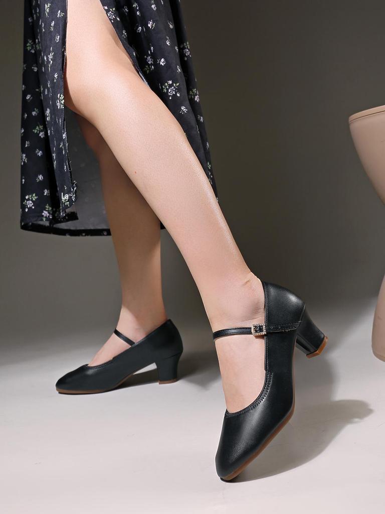 Damskie srebrne buty ze skóry naturalnej na wiosnę/lato do tańca kwadratowego: Średnio Wysoki Obcas Buty do Tańca Towarzyskiego