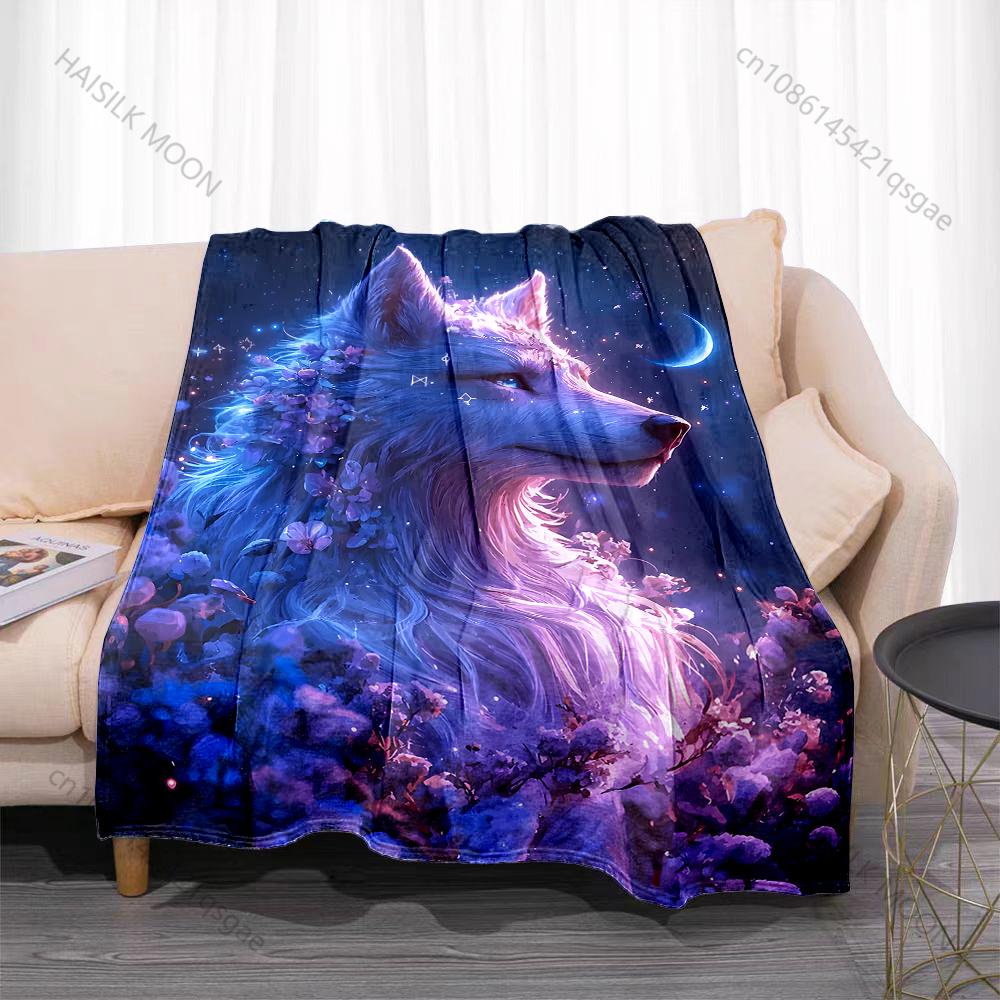 1PC Motocross Rider Print Adult Children Warm Blankets Home Travel Car Soft Comfortable Suitable for All Seasons Luxury Gift