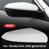 Left Right Side Rearview Mirror Cap Cover for Honda Civic 10th 2016 2017 2018    Accessories Black Red Replacement