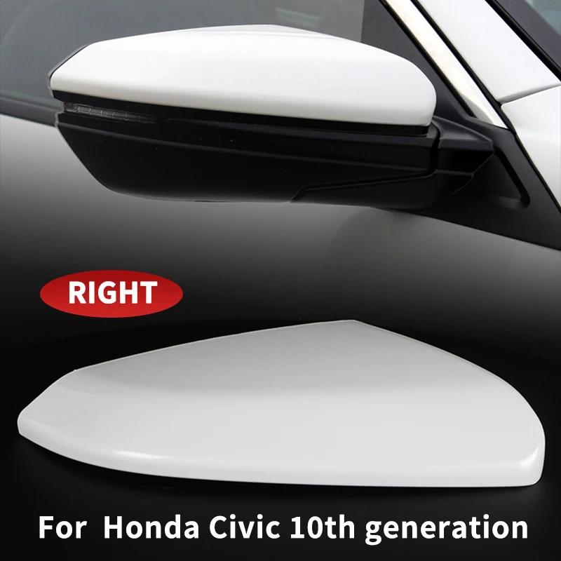 Left Right Side Rearview Mirror Cap Cover for Honda Civic 10th 2016 2017 2018 Accessories Black Red Replacement