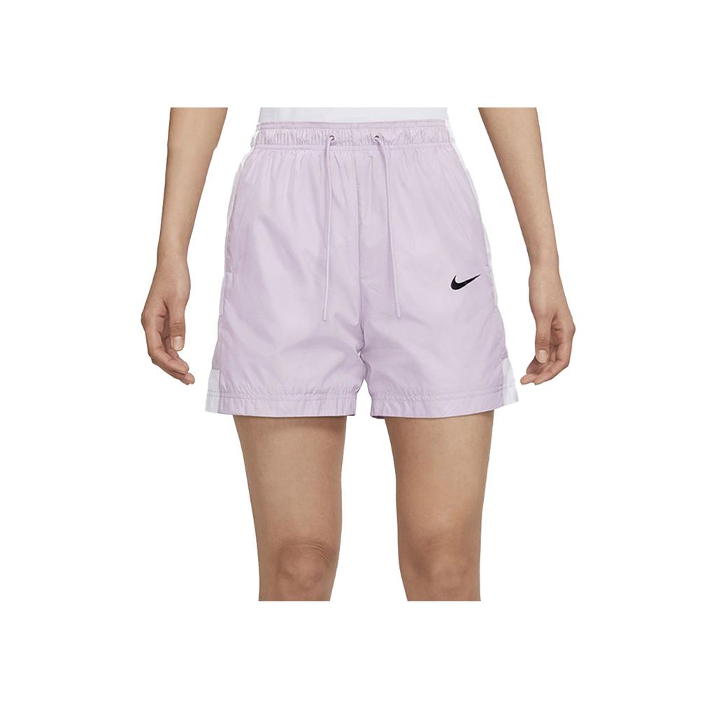 Nike Breathable Woven Sports Shorts Women Shorts Light-Purple CZ9742-576