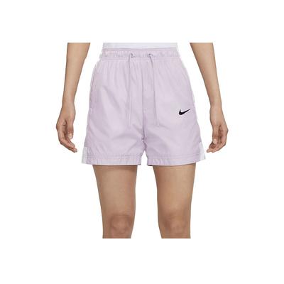 Breathable Woven Sports Shorts Women Shorts Light-Purple CZ9742-576