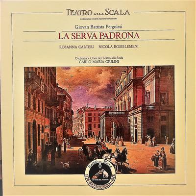 LP Record GIOVANNI BATTISTA PERGOLESI, ROSANN - La Serva Padrona 3C06301335 EMI ITALIANA S. 1972 Italy Classical Used