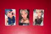 [USED] JISOO HANA Blue Jeans Trading Cards (3 Cards)