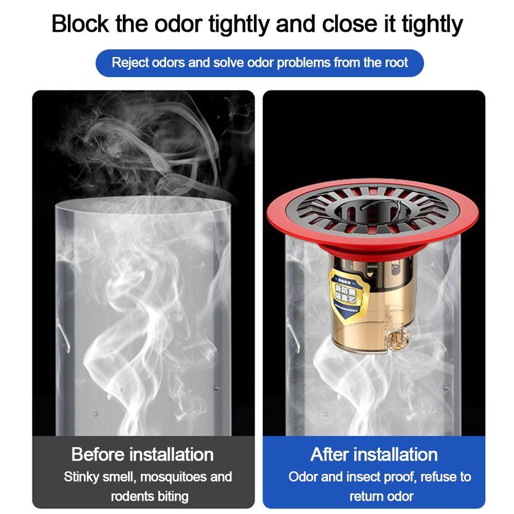 Zdejmowany rdzeń odpływu podłogowego zapobieganie owadom sitko kanalizacyjne wtyczka kuchnia akcesoria łazienkowe