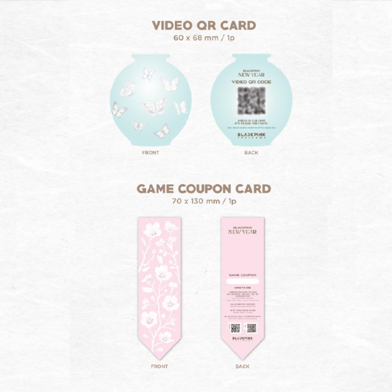 BLACKPINK - KOLEKCE KUPÓNŮ DO HRY] NOVOROČNÍ PŘÁNÍ BLACKPINK