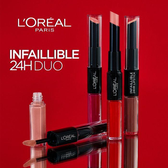 Lippenstift L'OREAL PARIS Infaillible Duo 24H 404 Constant Coral