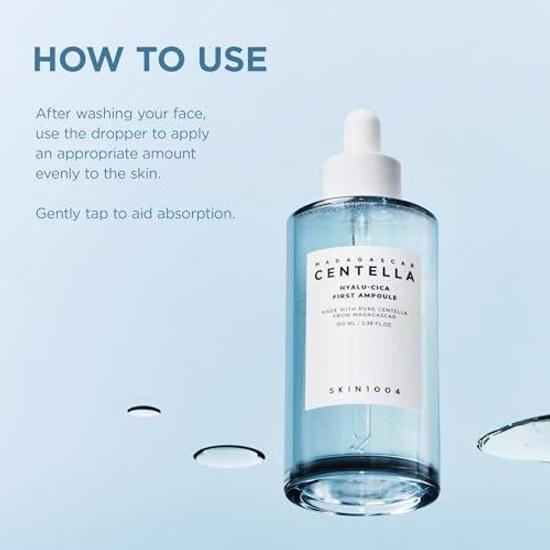 SKIN1004 Hyalu-Cica First Ampoule 100ml / Booster Introduction Beauty Serum Cica + Hyaluronic Acid