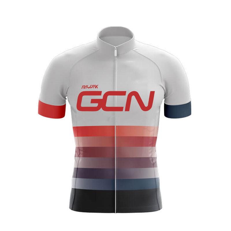 2025 Raudax GCN Team Summer Short Sleeve Cycling Jersey Set Breathable Mountain Bike Cycling Clothing Maílllot Ciclismo Hombre