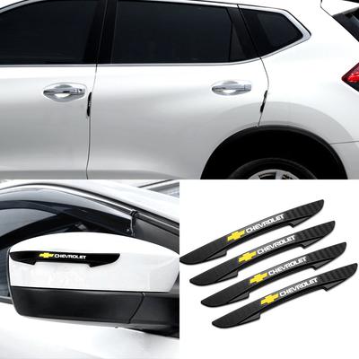 4 szt. Paski Zderzaka Krawędzi Drzwi Samochodu Naklejki Antykolizyjne Lusterka Wstecznego dla Cruze Captiva Sonic Spark Onix Aveo Corsa