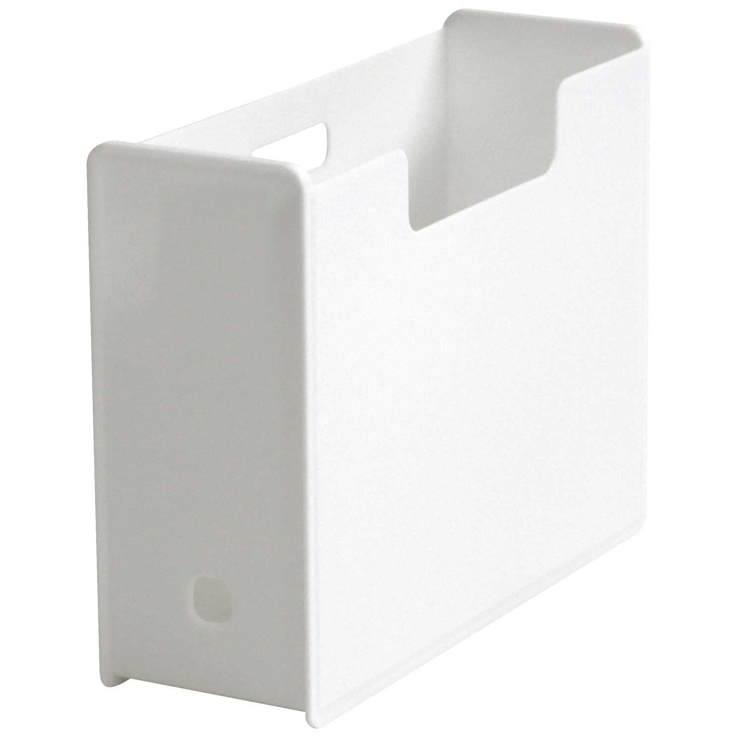 

Вешалка Санка Самбасса и чехол для бутылки W, Белый, с ручкой, Единый дизайн (11 см Ш x 33 см Г x 25,4 см В), Стильный ящик для хранения белья, Сделано в Японии компанией