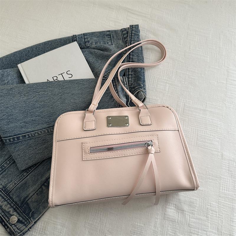 

Ретро сумка большой вместимости женская 2025 новая модная на плечо подмышку сумка для боулинга легкая и вместительная