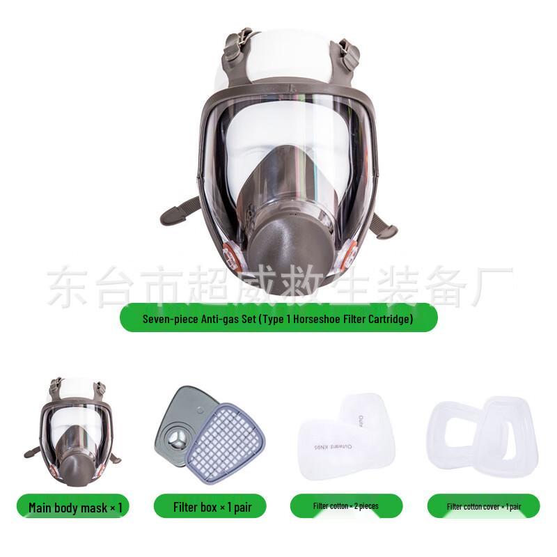 Miling FM102A Full Face Respirator Kit One Size