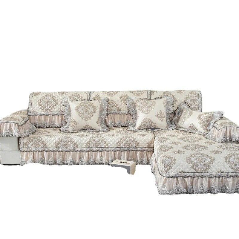 Universal Jacquard Sofa Cover Four Seasons Non Slip All Inclusive Fabric European Sofa Cushion