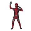 Kids Deadpool Costume Cosplay Set Bodysuit with Mask Halloween Theme Party Role Play 110cm
