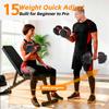 SIHAO Adjustable Dumbbells 52.5 Lbs / 24kg Home Gym Workout Weight Set