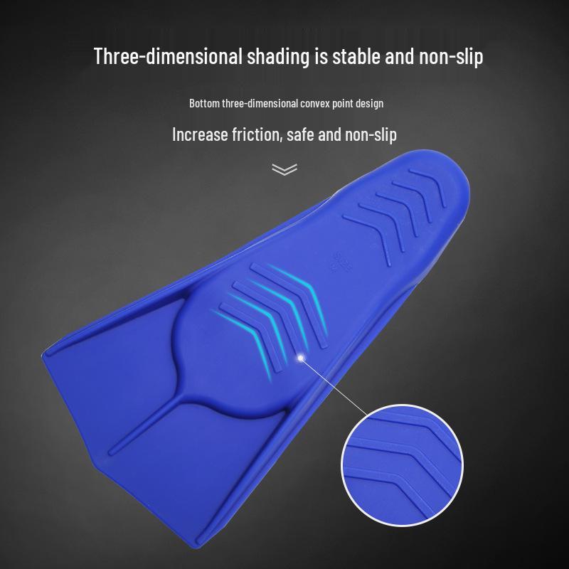 Yuke Silicone Fins - Adult & Kids Snorkeling, Swimming, Diving Flippers for Training