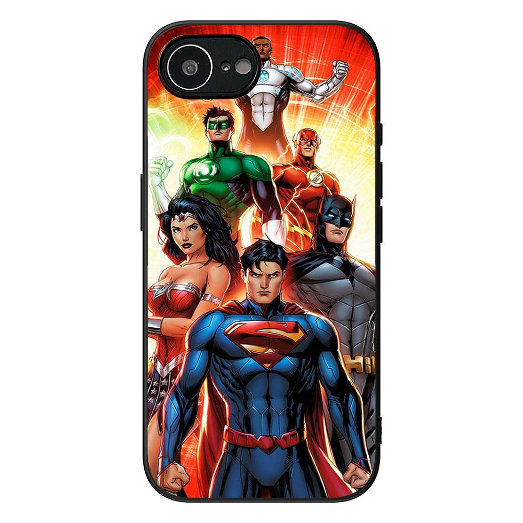 

Чехол для телефона Super Hero из DC Comics Лига Справедливости для Xiaomi Redmi 15 9A 9C NFC 7A 9T Note 9 8 7 8T 15c A5 Мягкий чехол Redmi Note 8 Pro