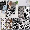 HK16 Cartoon Art Cow Soft Shell Phone Case for Huawei Mate 20 P Smart+ P20 P30 Lite Pro Y5p Y6p Y6s Y7a Y8p Y8S Y9 Prime Y9A Y9S