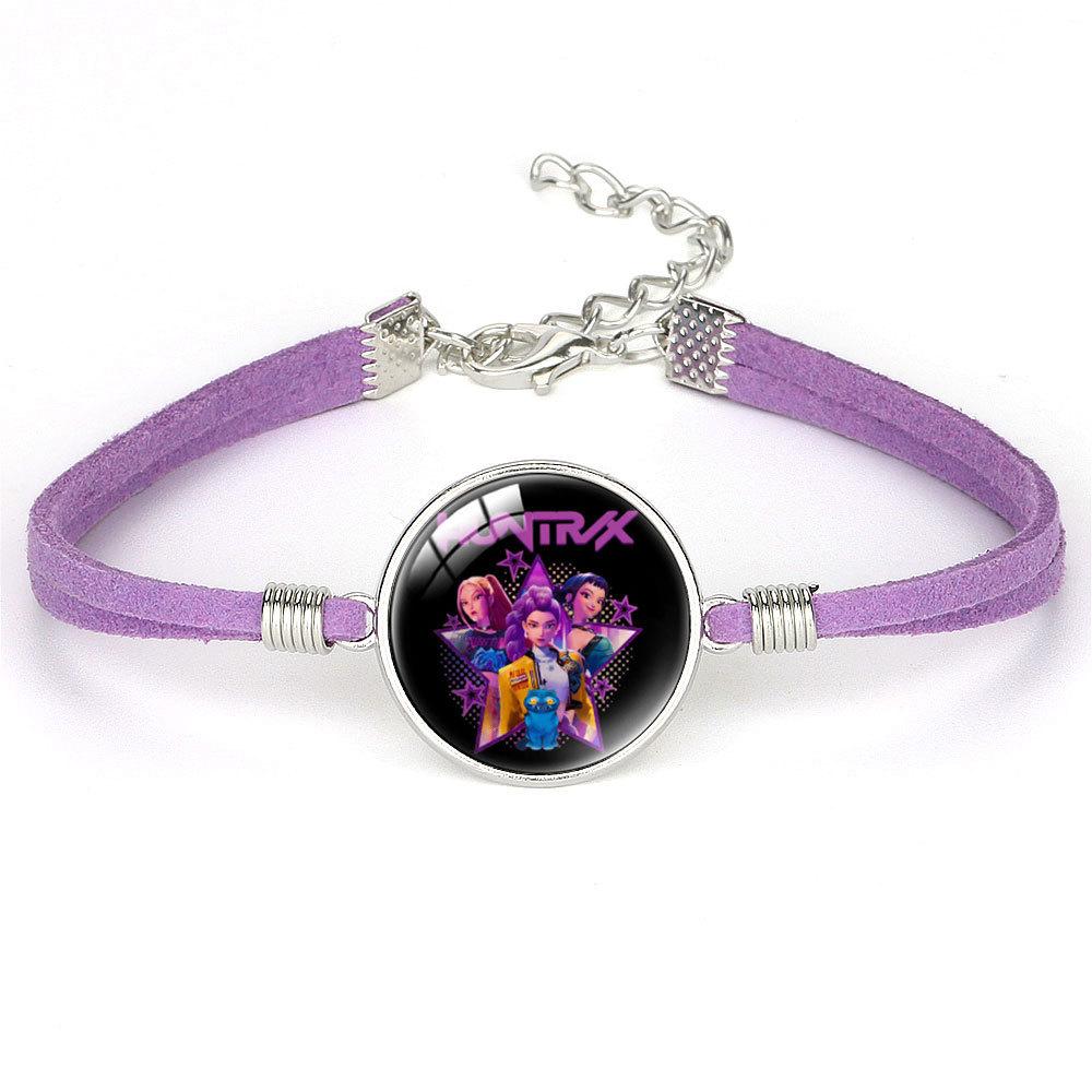 Rumi Zoey Mira Velvet Rope Bracelet Fashion Simple Crystal Jewelry