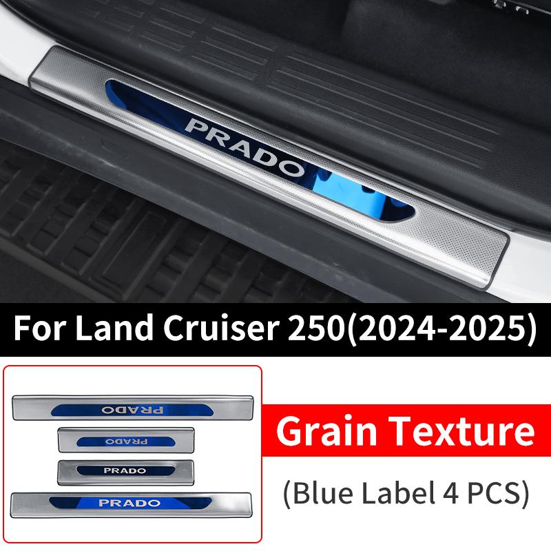 OKBY5 For Toyota Land Cruiser 250 2024 2025 Prado LC250 1958 First Edition FJ250 Threshold Pedal Decoration Strip,Upgraded Accessories