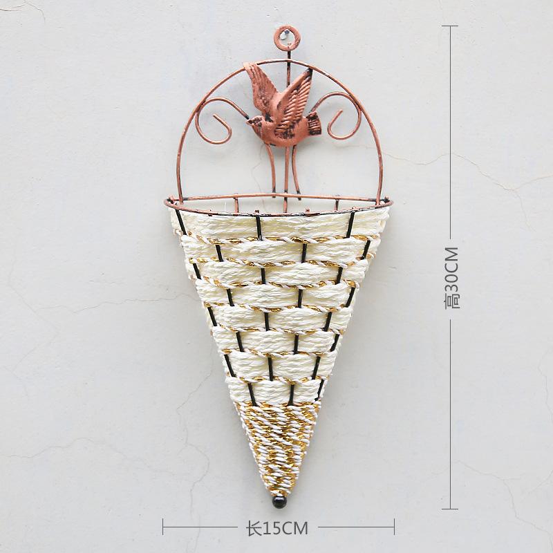 Artificial Flower Rattan Decoration Wall Hanging Roses Home Decor Accessories Wedding Decorative Flowers Wreath Room Decoration