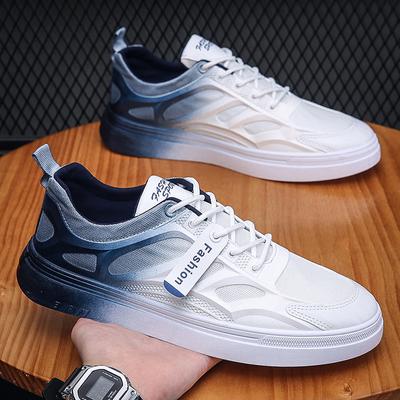 Sprzedaż Lato Nowe Buty Wersja Trendu Jasne Białe Buty Skateboardowe Sportowe Rekreacyjne Portowy Wiatr