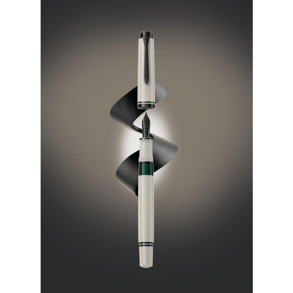 Pelikan Plnicí pero Pelikan F Fine Point Souveraine Teplá šedá M670 Limitovaný originální importovaný produkt