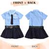 Halloween Cosplay Kids Police Costume for Boys and Unisex [Brightlara] Girls, Kidscos03-110