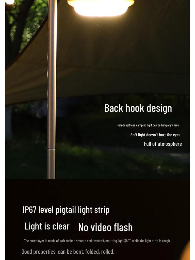 10m Rechargeable LED Light Strip with Built-in 1800mAh Battery for Atmosphere and Decor