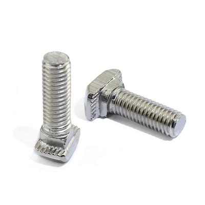 20 T Bolts Compatible with 30/40 Series Aluminum For Profiles M6 M8 Threaded Bolts for Easy Assembly In 8mm Grooves