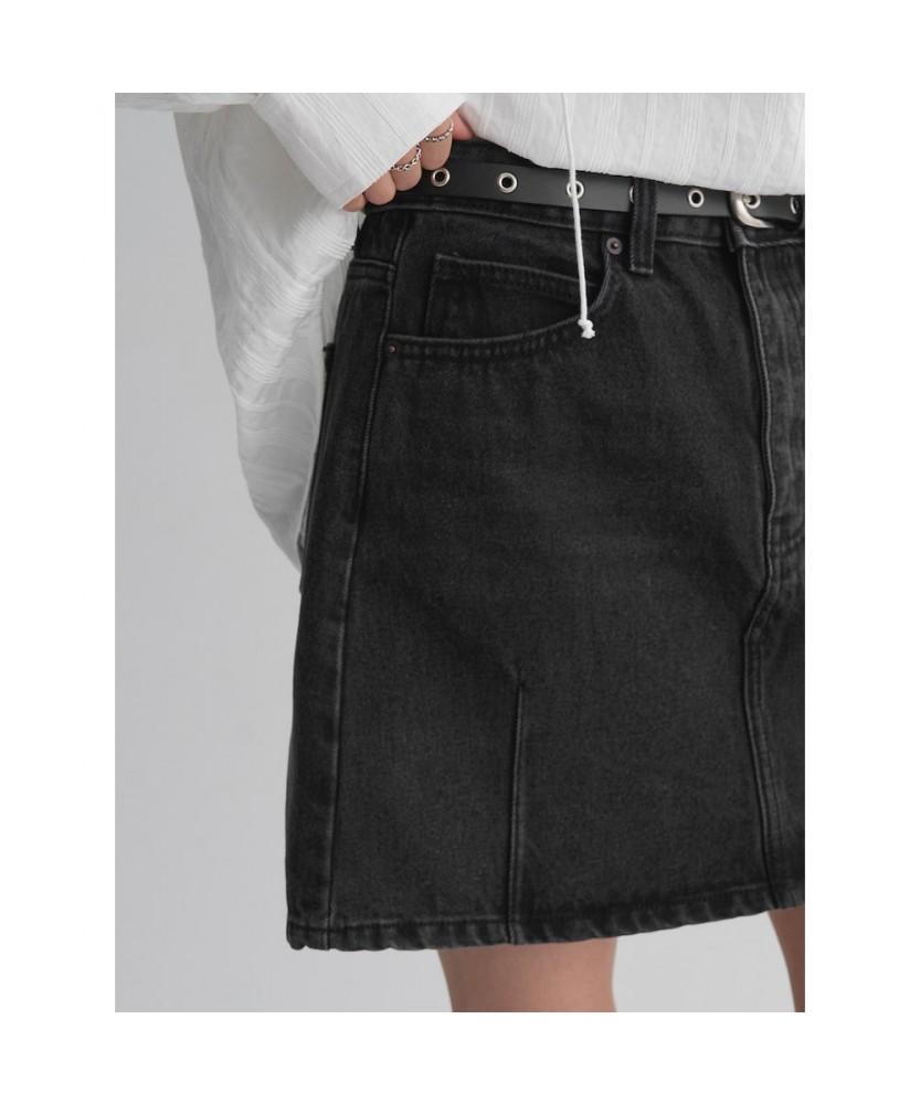 8seconds Denim Mini Skirt Black