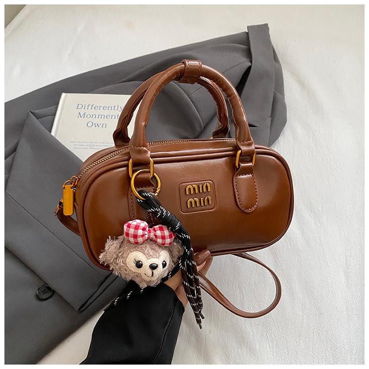 Simple and High-value Small Bag Women's Bag 2025 Autumn New Niche Foreign Style Hand Carry Small Square Bag Commuter Messenger Bag