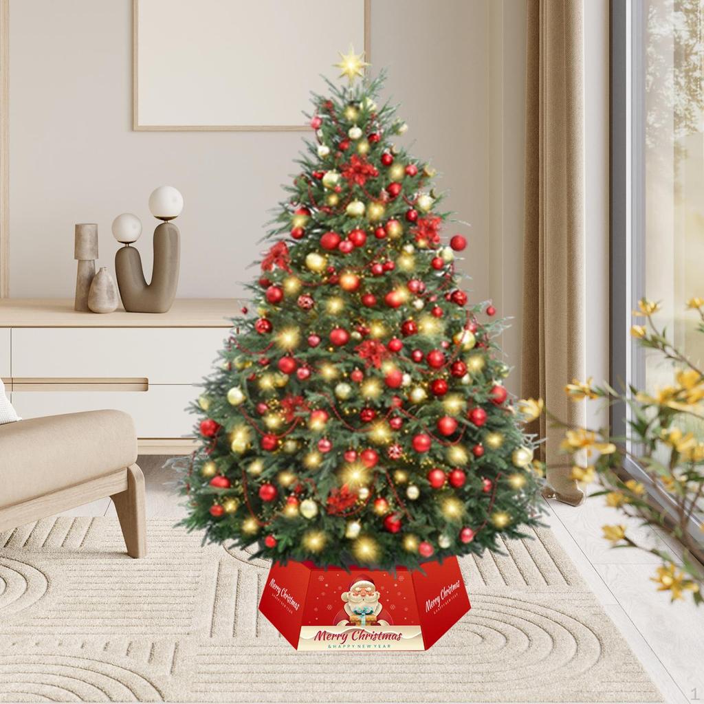 Vánoční stromeček dekorace límec Ornament šestiúhelník, Xmas Decor Base