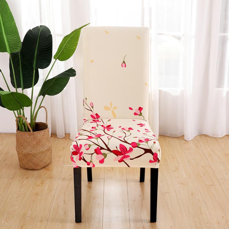 22 new colors chair covers floral modern slipcover for dinning room wedding Stretch Elastic furniture protector