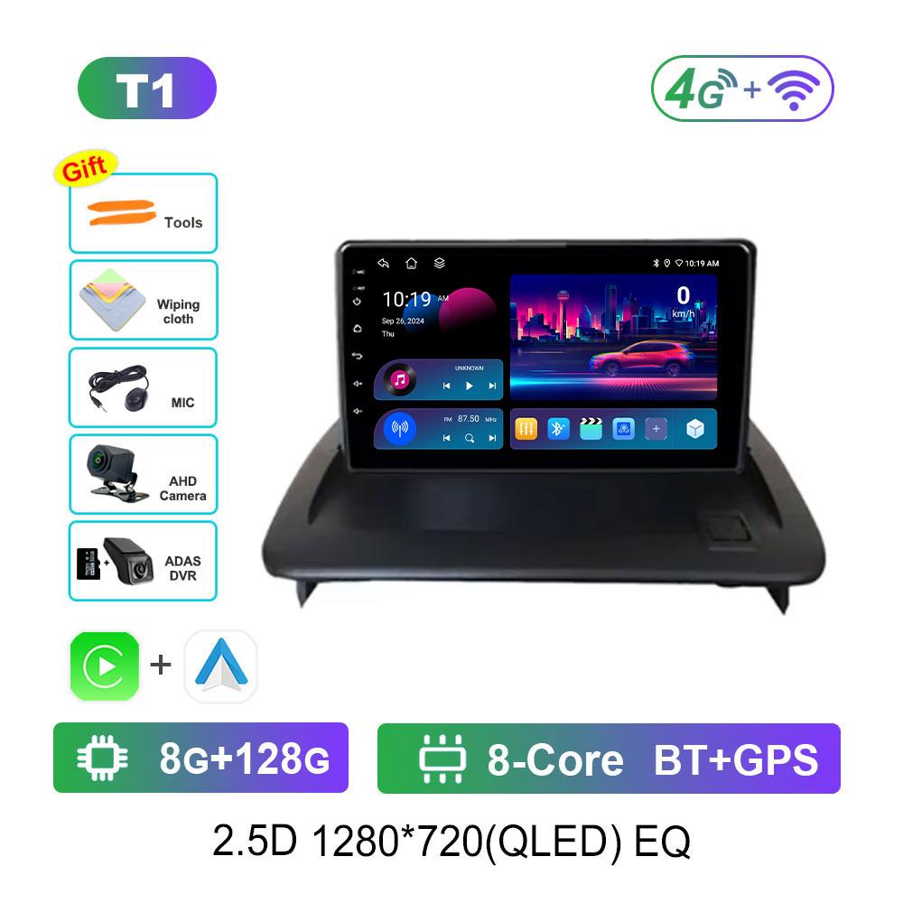 Car Radio Multimedia Player DSP Stereo Android 14 WiFi for Volvo C30 S40 V50 C70 2004 - 2012 GPS Navigation 4G Bluetooth