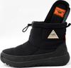 Cliff Mayer Cold Weather Snow Boots Size Black Women's Waterproof, Non-Slip, (Drawcord), 24.5,