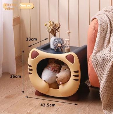 Enclosed Cat Litter House Winter Capsule Warm House PP Material Super Large All Seasons Summer Winter Dropshipping