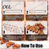 Professional BBQ Meat Turner Chicken Wing Grill Skewers, Stainless Steel Barbecue Wings Fork, Heat Resistant Utensil Clamping for Camping And Backyard