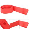 PVC Fahrradschlauch Reifen Mountainbike Schutzpolster Liner Fahrradreifen Felgenband(Rot 20 Zoll)