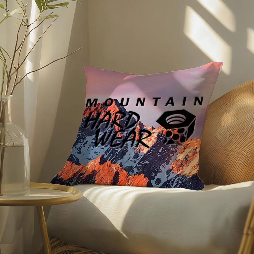 M-Mountain H-HardwearS Pillow Case Silky Elegant Comfort Sofa Bed Invisible Zipper