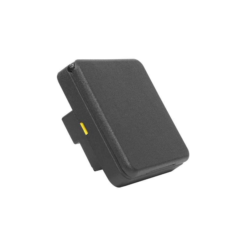 Waterproof Flip Cover Electrical Socket – Black Nylon RV Socket with Plug for Caravan, Home & Motorhome