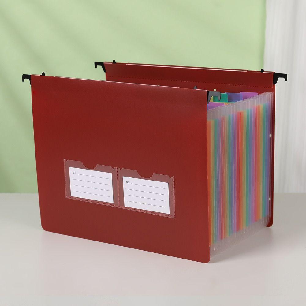 Waterproof Test Paper Storage Bag Dustproof Accordion File Folder School Office Supplies