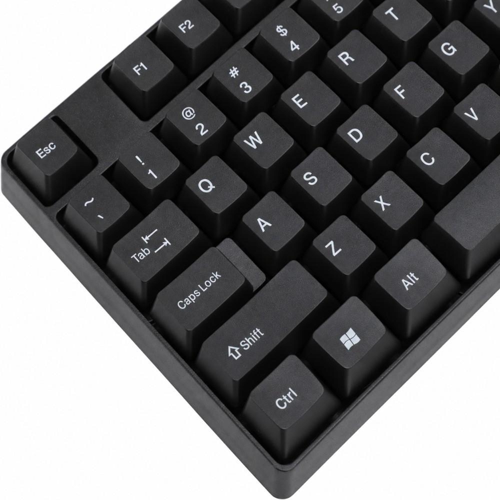 104 Keys Wired Keyboard 1.5m Cable USB Keyboard Stable English Keyboard Home