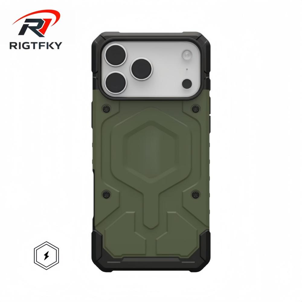 Original Military Heavy Armor Shockproof Phone Case For Iphone 17 Pro Max Air 16 15 14 13 12 Magnetic Rugged Protective Cover